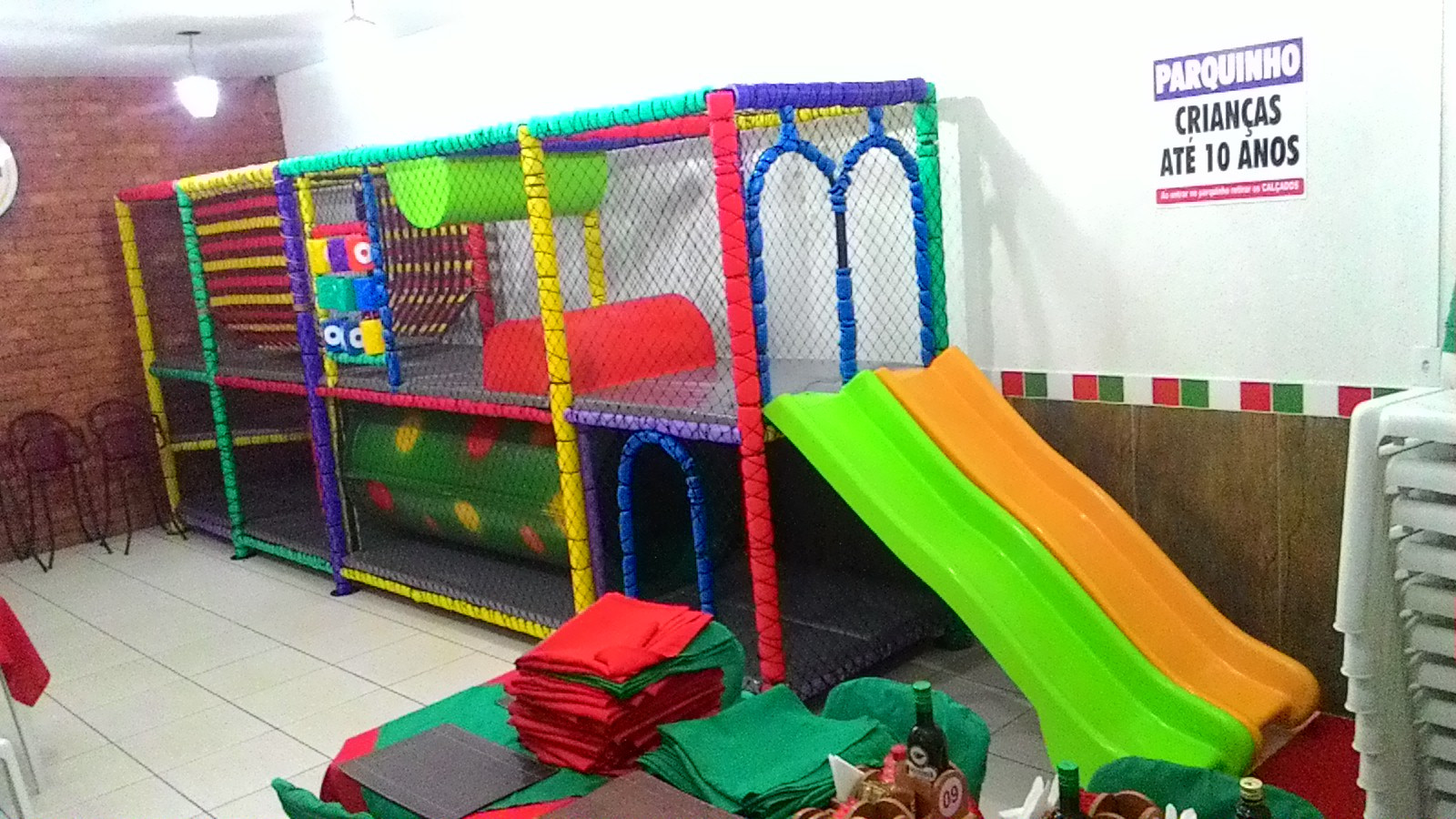 Brinquedão - Kid Play - Pizza Z Vila Pedroso - Fibras e Metais