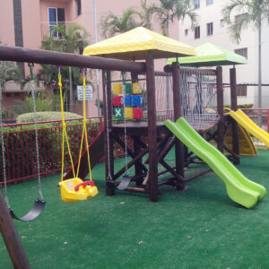 Playground em Eucalipto - FM 01 - Fibras e Metais