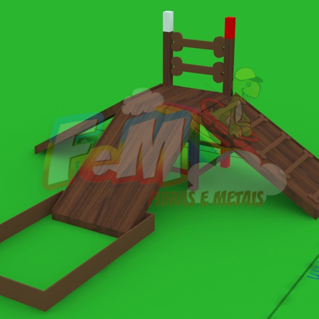 Plataforma de Agilidade - Pet Place - Fibras e Metais